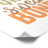 Leuke Herfst vibes Poster (Hoek)