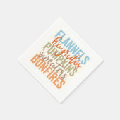 Leuke Herfst vibes Servet (Hoek)