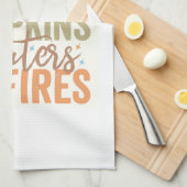 Leuke Herfst vibes Theedoek (Quarter Fold)