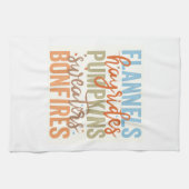 Leuke Herfst vibes Theedoek (Horizontaal)