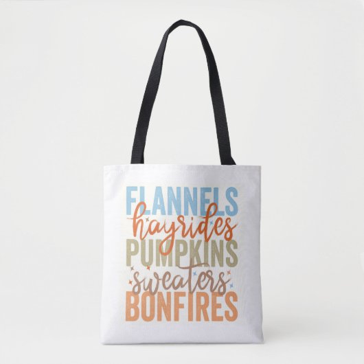 Leuke Herfst vibes Tote Bag (Voorkant)