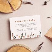 Leuke Herfst Wildflower Boeken voor Baby Informatiekaartje