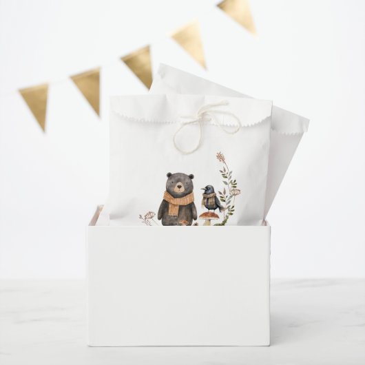Leuke herfst | Woodland Forest Baby shower Bedankzakje (Feest)