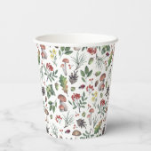 Leuke herfst | Woodland Forest Baby shower Papieren Bekers (Achterkant)