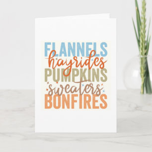 Leuke herfststemming kaart