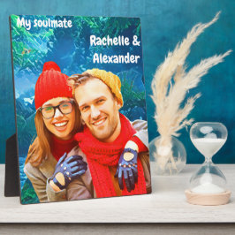 Leuke herinnering met mijn partner fotoplaat