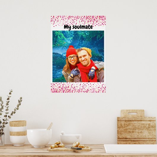 Leuke herinnering met mijn partner poster (Keuken)