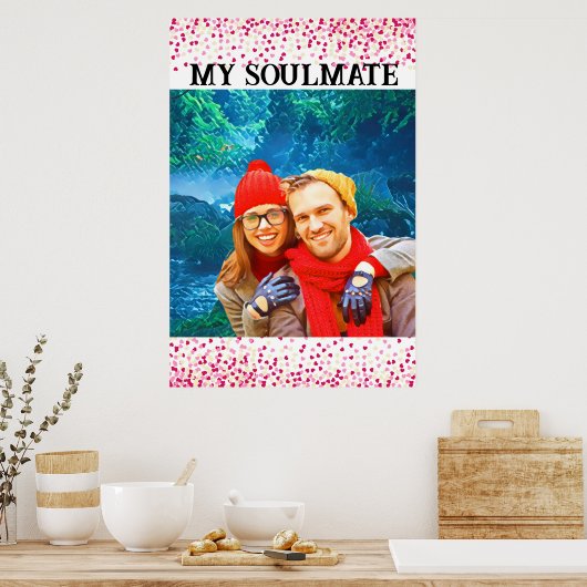 Leuke herinnering met mijn partner poster (Keuken)