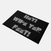 leuke herinnering slogan wissen voettekst deurmat (Schuin)