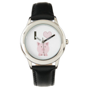 Leuke het hartvarkens Desgin van I Horloge