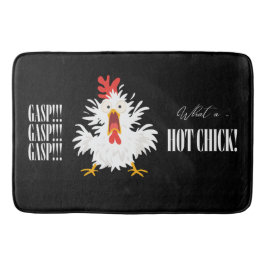 Leuke hete chick citaat badmat