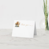 Leuke Highland koe bedankje Bedankkaart (Voorkant)