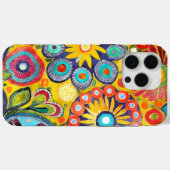 Leuke hippie bloem patroon Case-Mate iPhone case (Achterkant (horizontaal))