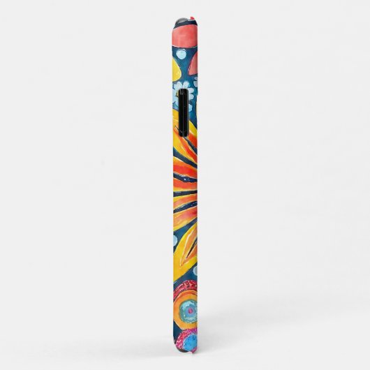 Leuke hippie bloem patroon Case-Mate iPhone case (Achterkant/rechts)