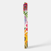 Leuke hippie bloem patroon iPhone hoesje (Linkerkant)