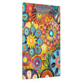 Leuke hippie bloem patroon klembord (Rechts)