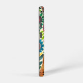 Leuke hippie bloem patroon samsung galaxy hoesje (Rechterkant)