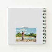 Leuke Hippie Dreamer Quote Girly Beach Journal Notitieboek (Achterkant)