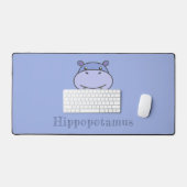 Leuke Hippo Desk Mat (Keyboard & Muis)