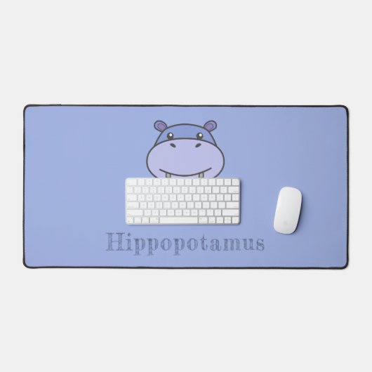 Leuke Hippo Desk Mat (Keyboard & Muis)
