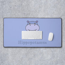 Leuke Hippo Desk Mat