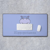 Leuke Hippo Desk Mat