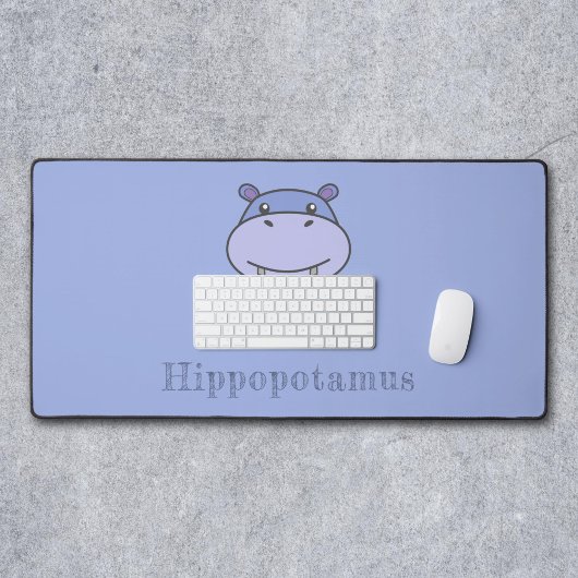 Leuke Hippo Desk Mat