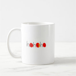 Leuke Ho Ho Ho Rode Neus Handgeschilderde Kerstmok Koffiemok