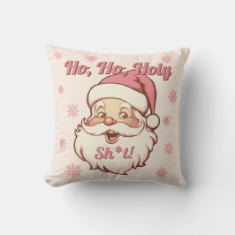 Leuke Ho Ho Retro Kerstman Kerstfeestje Kussen