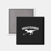 Leuke Hockey Dinosaurus Hockeysaurus Gift Magneet (Voorkant / Achterkant)