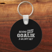 Leuke hockey ijshockey lover coach sleutelhanger (Voorkant)