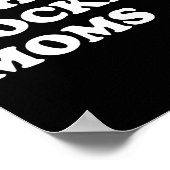 Leuke Hockey Ik hou van Hot Hockey Moms Poster (Hoek)