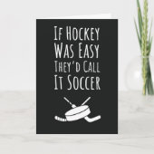 Leuke Hockey Kaarten Quotes Zeggen Sportteam (Voorkant)