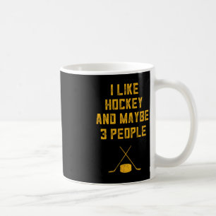 Leuke hockey liefhebber voor mannen Ik hou van hoc Koffiemok