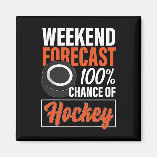 Leuke Hockey Lovers Weekend Forecast Kans van Hock Magneet (Voorkant)