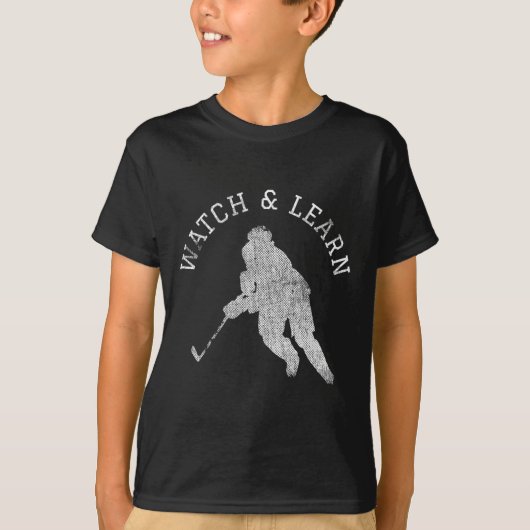 Leuke Hockey Speler Expertise Bragging T-shirt (Voorkant)