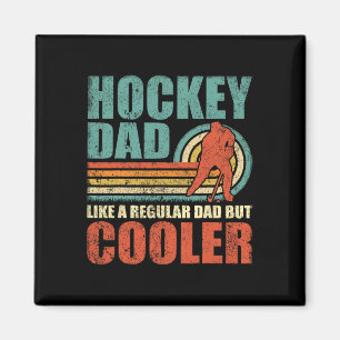 Leuke hockey vader als een gewone vader, maar cool magneet