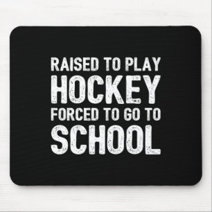 Leuke hockey voor kinderen ijshockey lover coach muismat