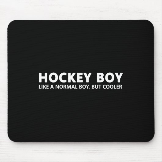 Leuke Hockey Zoon IJshockey Jongen Muismat (Voorkant)