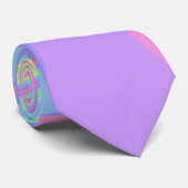 Leuke holografische marmeren kunst stropdas (Opgerold)