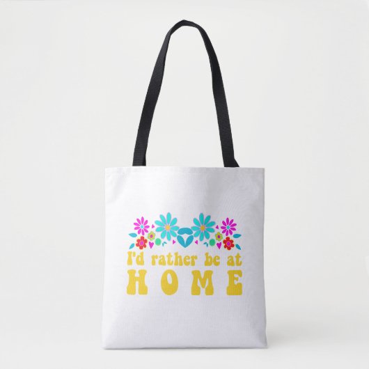 Leuke Home Canvas tas (Voorkant)