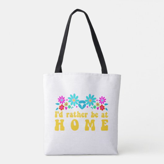 Leuke Home Canvas tas (Achterkant)