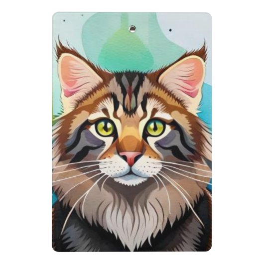 Leuke hond close-up mini klembord (Achterkant)