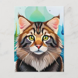 Leuke hond close-up mini klembord briefkaart