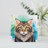 Leuke hond close-up mini klembord kaart (Staand voorkant)