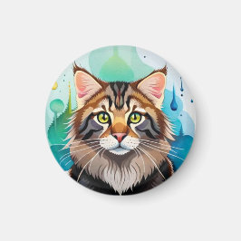 Leuke hond close-up mini klembord magneet