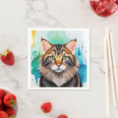 Leuke hond close-up mini klembord servet (Insitu)