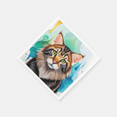 Leuke hond close-up mini klembord servet (Hoek)