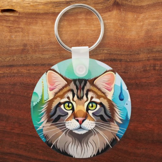 Leuke hond close-up mini klembord sleutelhanger (Voorkant)