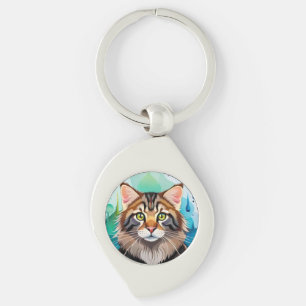 Leuke hond close-up mini klembord sleutelhanger